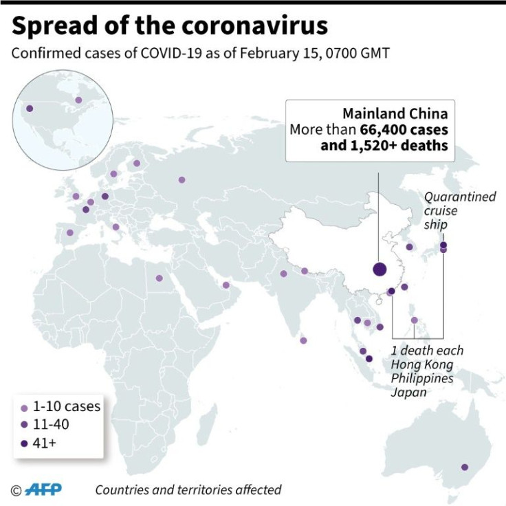 Countries or territories with confirmed cases and total deaths from the new coronavirus (COVID-19).