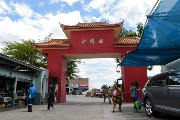 It's not usually this quiet in Windhoek's Chinatown