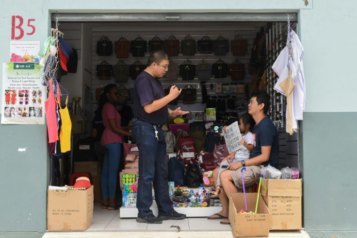 Stocks are running low at Chinese businesses in the Namibian capital Windhoek