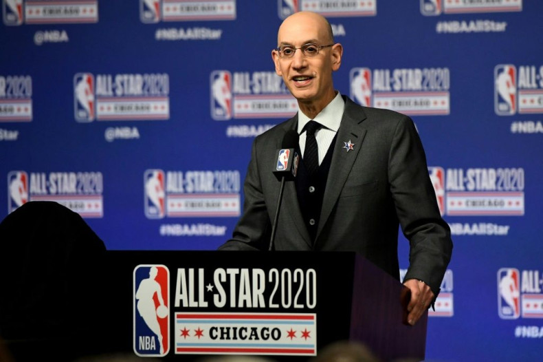 NBA commissioner Adam Silver says he expects Chinese television to resume showing NBA games