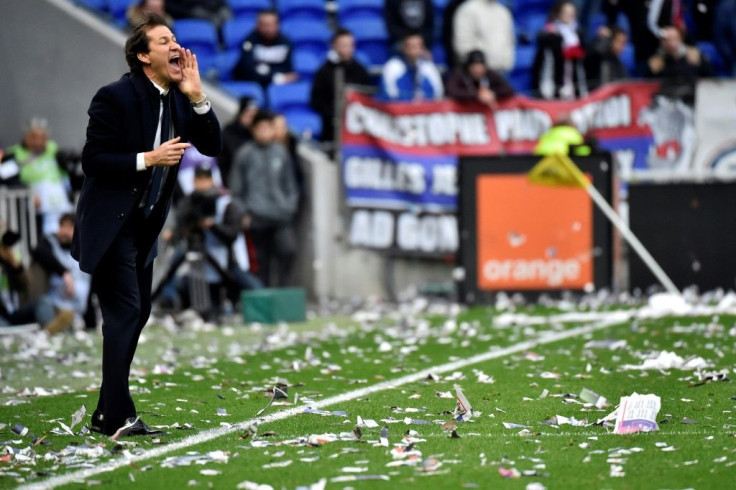 Neither coach Rudi Garcia nor the Lyon fans were satisfied with a draw against Strasbourg