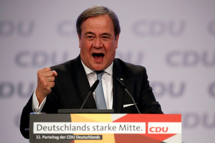 Though widely seen as the continuity candidate, Laschet, 58, criticised Merkel's European policy on Sunday, calling for a "quicker and more decisive response" to French President Emmanuel Macron's EU reform proposals