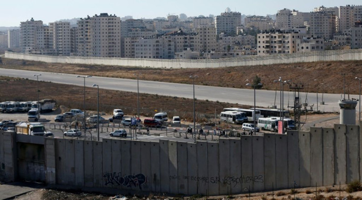 The runway of Jerusalem's Atarot airport, seen here in 2016, lies close to the Qalandia checkpoint between Jerusalem and the main West Bank city of Ramallah