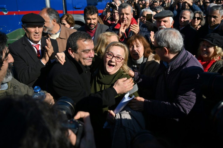 The acquittal was greeted with cheers