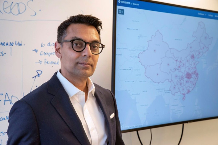 Kamran Khan, the founder of Toronto-based BlueDot, offers his clients real-time assessments of infectious disease outbreaks -- and was one of the first to raise the alarm about the novel coronavirus