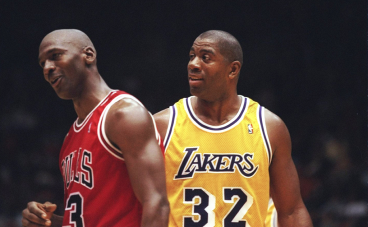 Magic Johnson Michael Jordan