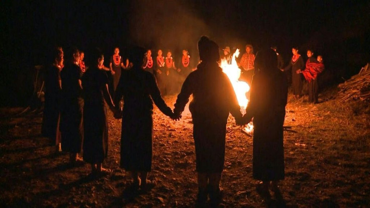 A haunting refrain pierces the night as the tribeswomen of the Gongwang Bonyo, among the most isolated people in Myanmar, dance around a campfire to bless the harvest ahead.