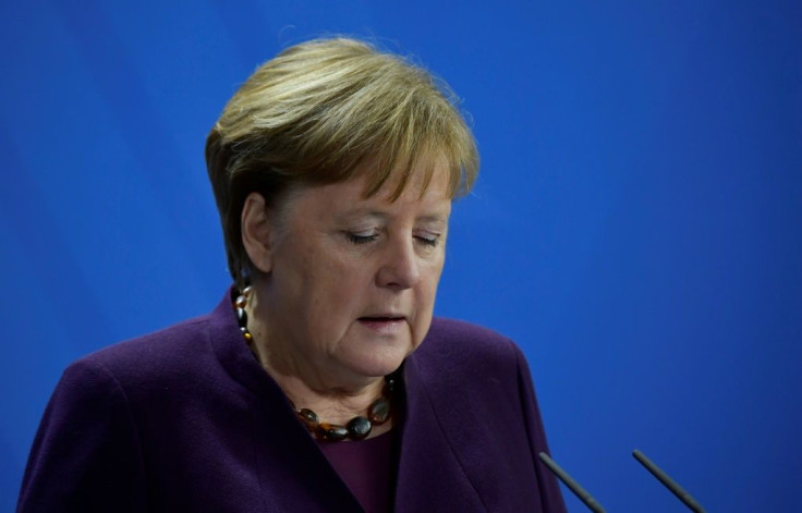 German Chancellor Angela Merkel said 'racism is a poison'