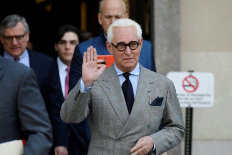 Roger Stone, pictured March 2019, appealed to overturn his conviction and accused jury members of being biased against him