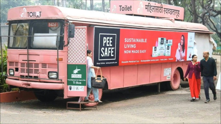Pink women-only washroom-on-wheels transformed from old buses have been popping up at various parts of India's western city of Pune. In a country with a lack of hygienic public toilets especially for women, the initiative is warmly welcomed and received.