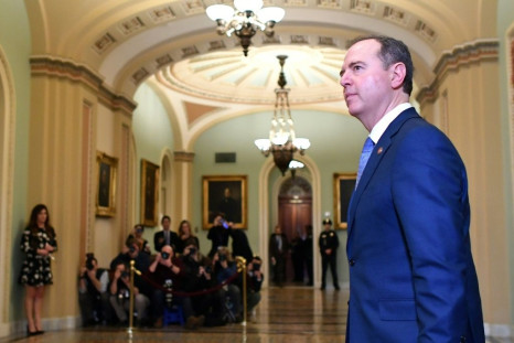 House intelligence chief Representative Adam Schiff, whose appearance at a classified briefing on election meddling reportedly enraged President Donald Trump