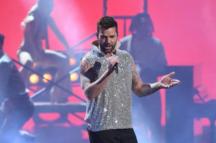 Ricky Martin performs at the Latin Grammy Awards in Las Vegas in November 2019