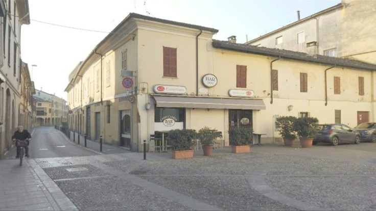 Italy: deserted streets in Codogno over coronavirus fears