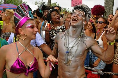 Revellers let loose in Rio de Janeiro ahead of the city's fabled carnival parades when 13 top samba schools compete for the title of carnival champions