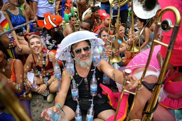 The Amigos da Onca street party heats up Rio de Janeiro ahead of the city's famous carnival parades