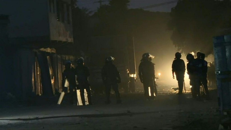 IMAGESThe home of a key Togo opposition candidate is surrounded by security forces just hours after polls closed in elections widely expected to see President Faure Gnassingbe claim a fourth term in power.
