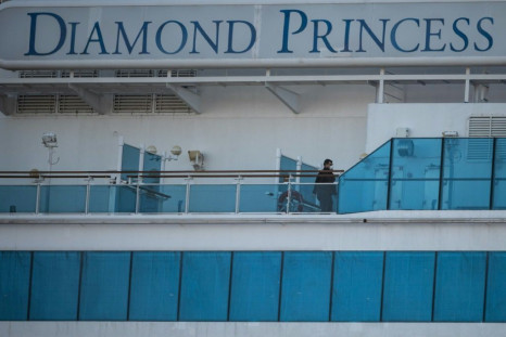 Officials working to contain the coronavirus on the Diamond Princess cruise ship have tested positive for the pathogen