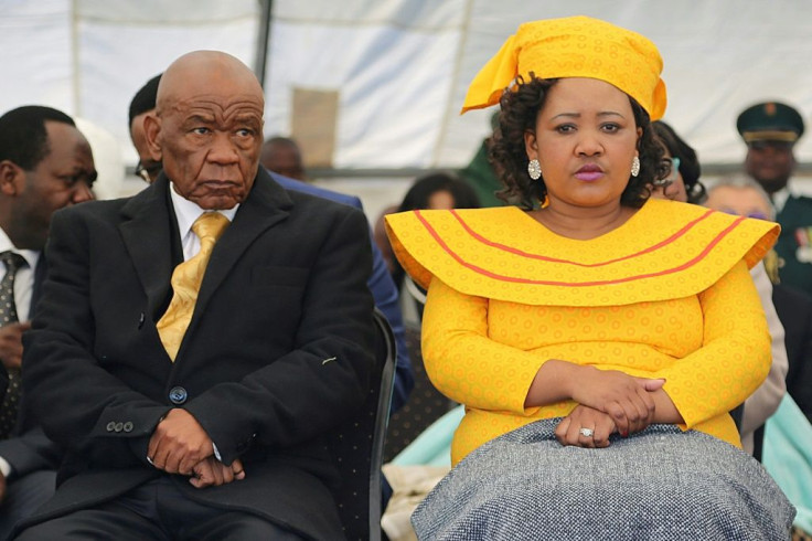 Flashback to June 16, 2017: Thabane and his future wife, Maesaiah Thabane, attend his inauguration, two days after his wife's murder