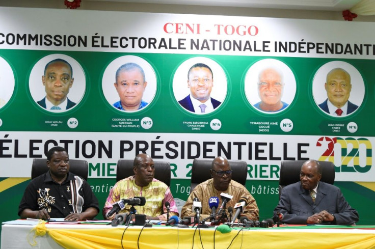 Togo's Independent National Electoral Commission announced election results overnight