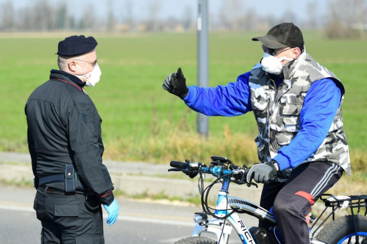 Italy has demarcated a "red zone," where the centres of infection have been identified, preventing all traffic from entering or leaving with exemptions for those such as police, medical personnel and lorries carrying essential supplies