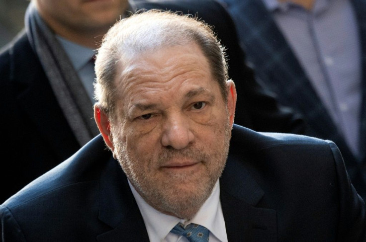 Harvey Weinstein arrives at the Manhattan Criminal Court, on February 24, 2020