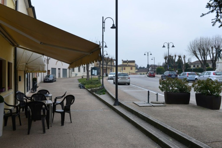 In northern Italy, bars and streets are empty and football stadiums could be too.