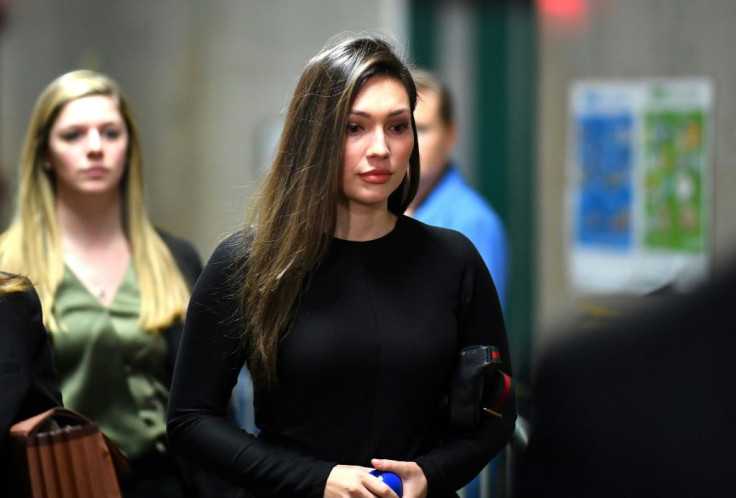 Former Actress Jessica Mann arrives for the trial of Harvey Weinstein at the Manhattan Criminal Court, on January 31, 2020