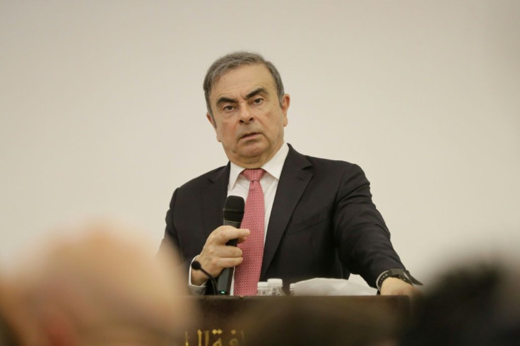 Ghosn is currently in his native Lebanon after jumping Japanese bail two months ago