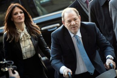 Harvey Weinstein arrives at the Manhattan Criminal Court on February 24, 2020, when he was convicted of rape and sexual assault