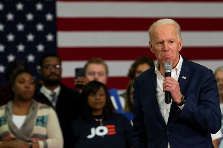 Former vice president Joe Biden will be hoping to bounce back from his dismal performance in Iowa and New Hampshire, where he finished fourth and fifth respectively