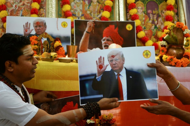 US President Donald Trump has called India the "tariff king", and said before his visit that Asia's third-largest economy had been "hitting us very, very hard for many, many years"