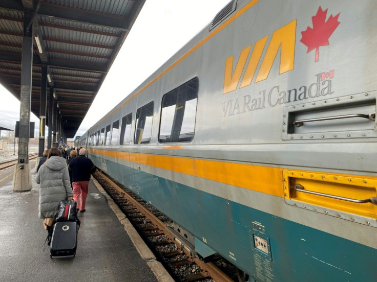 "Lighting a fire under a moving train," Canada Transport Minister Marc Garneau said, is especially dangerous if trains are transporting flammable materials. "It could have ignited."