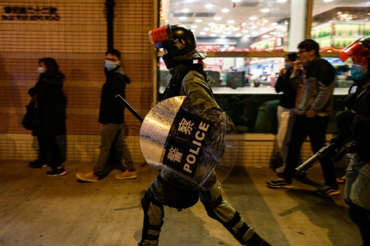 Riot police have frequently clashed with democracy protesters in Hong Kong
