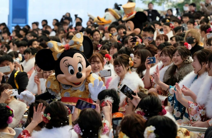 More than 30 million visitors flood into Tokyo's Disneyland and DisneySea each year