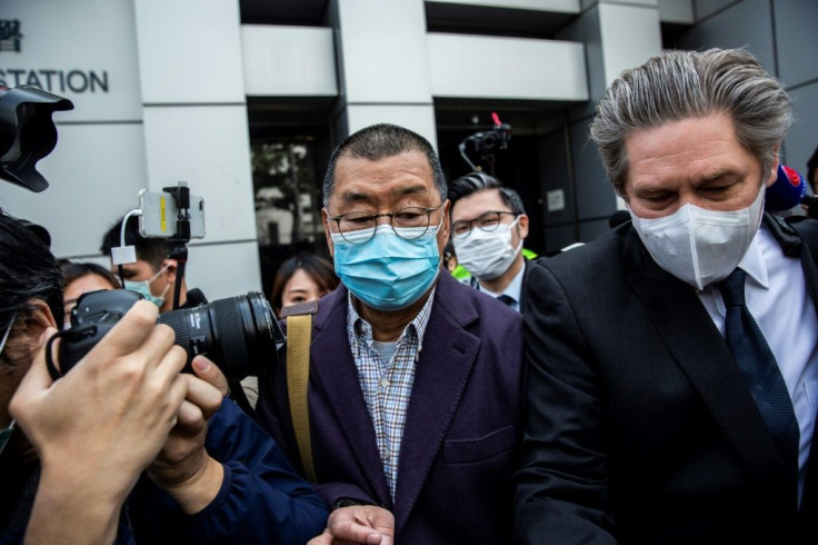 Hong Kong media tycoon Jimmy Lai was arrested on Friday for taking part in last year's pro-democrayc protests