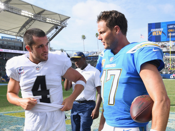 Derek Carr Raiders Philip Rivers