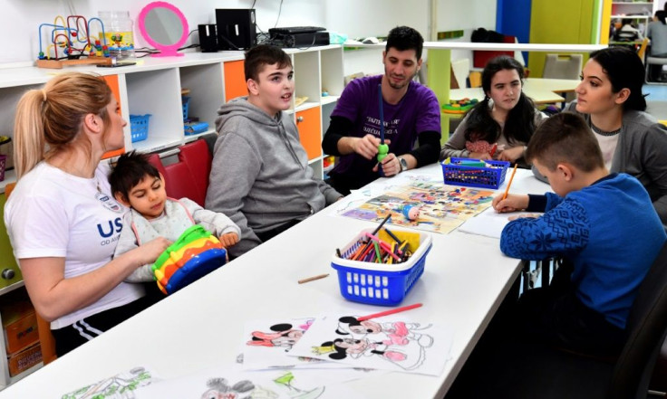 "Our children deserve a little charity, that's all," says the father of a child with autism