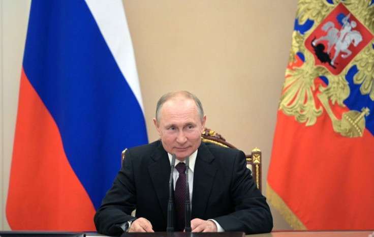 Russian President Vladimir Putin chairs a Security Council meeting in Moscow on February 28, 2020; Turkish President Recep Tayyip Erdogan and Putin were quick to hold telephone talks and plan a summit as soon as next week