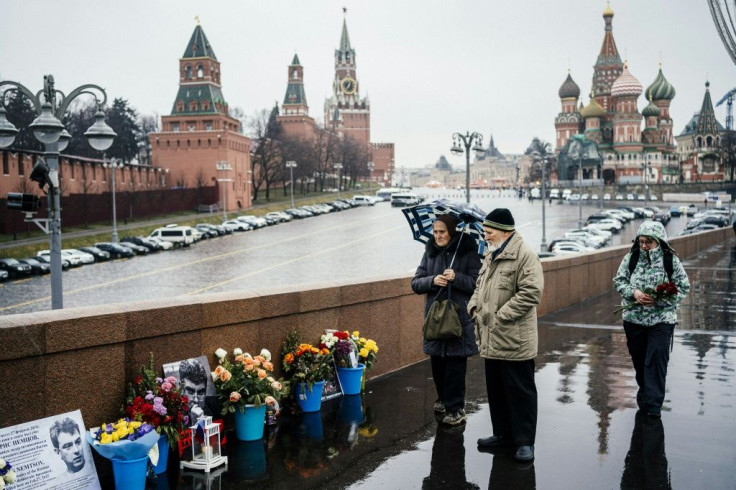 The rally marks five years since the assassination of opposition politician Boris Nemtsov