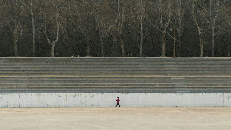 The streets of Daegu are nearly empty