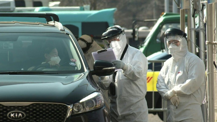 South Koreans who suspect they have symptoms of the deadly coronavirus can now get tested at a 'drive-thru' centre