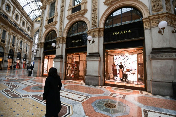 Galleria Vittorio Emanuele II would normally be packed with shoppers