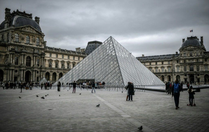The Louvre, the world's most visited museum, did not open on Sunday due to staff's coronavirus concerns