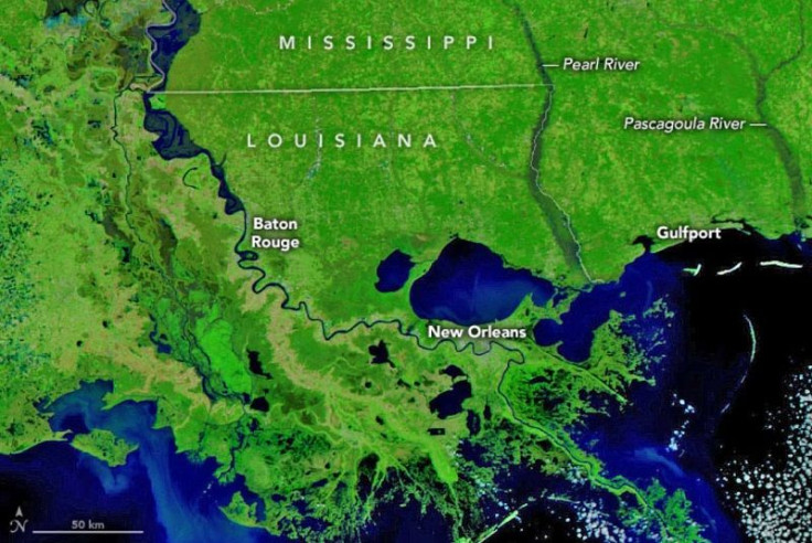 Mississippi and Louisiana Flooding, February 2020