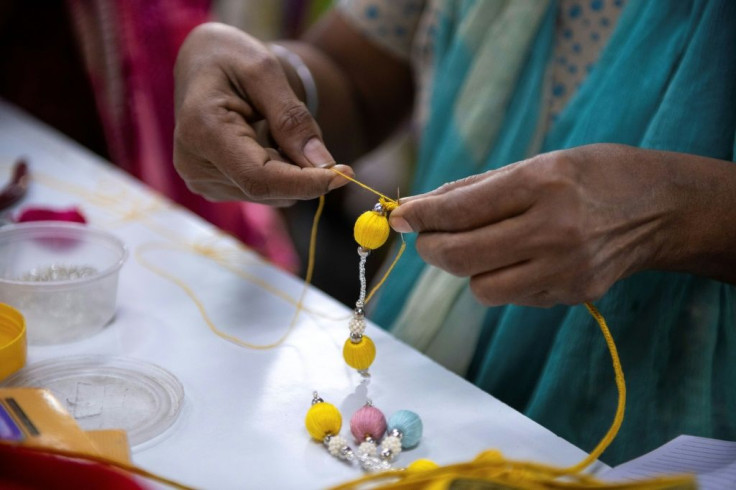 Fashion-designer Anita Dongre says no woman seeking work will ever be turned away from the gates of the four-storey factory she runs in India