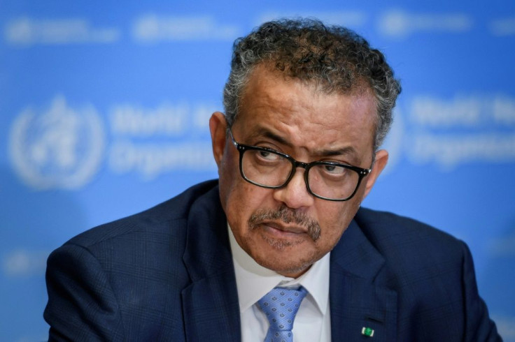WHO chief Tedros Adhanom Ghebreyesus said the number of new coronavirus cases registered in the past day in China was far lower than in the rest of the world