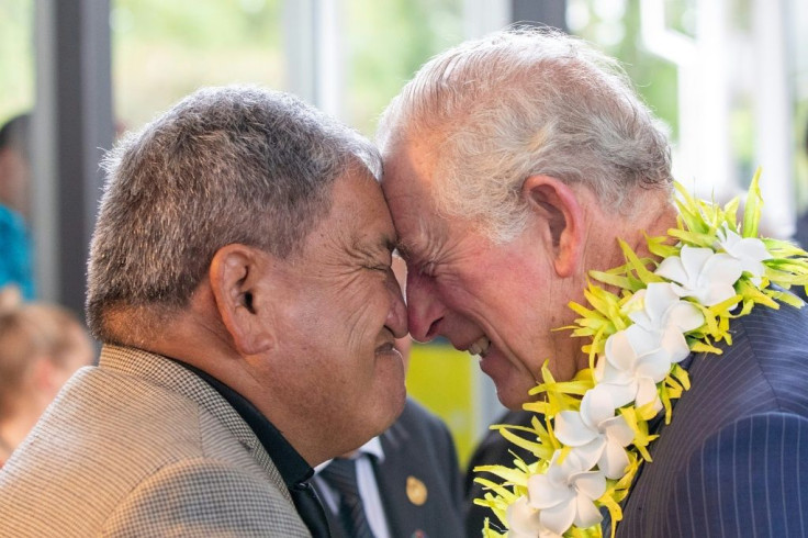 Some educational institutions in New Zealand have temporarily abandoned the Maori greeting known as the hongi, which involves two people pressing their noses together
