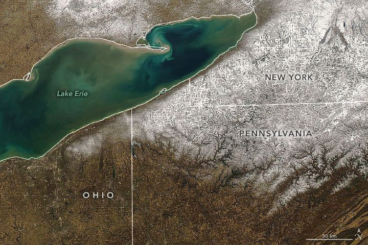 Snow-less New York