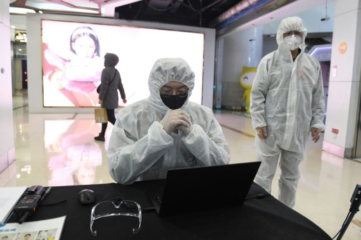While measures can be taken to reduce the spread of the coronavirus, like having security guards wearing hazmat suits check the temperature of shoppers at a Beijing mall, the epidemic is having an effect the economy