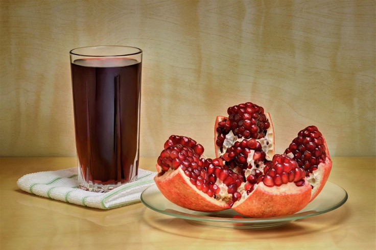pomegranate juice high blood pressure